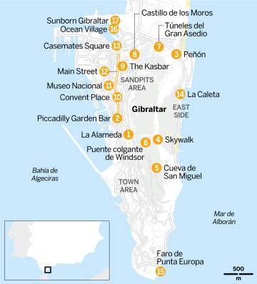 Gibraltar, día intenso en el Peñón