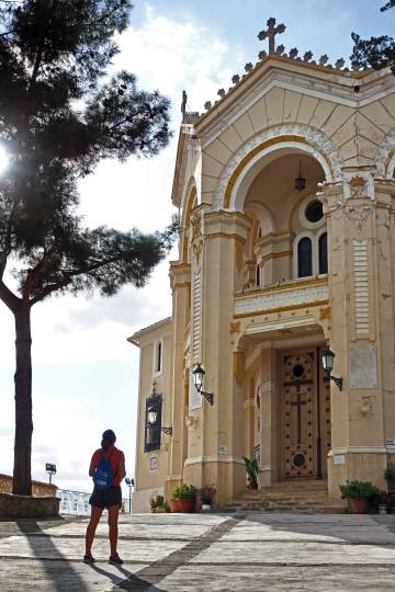 La ermita del Rosario, en el casco antiguo de Hellín (Albacete).