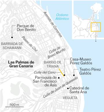 Las Palmas del joven Galdós