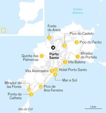 Porto Santo, un secreto portugués en la Macaronesia