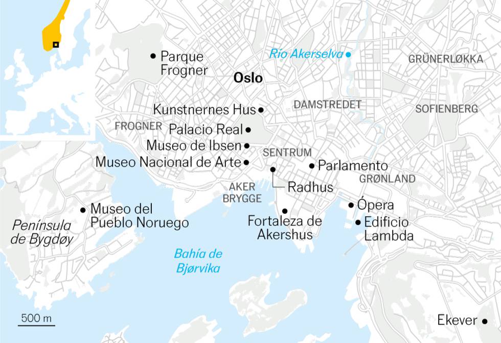 Tres miradas de Oslo