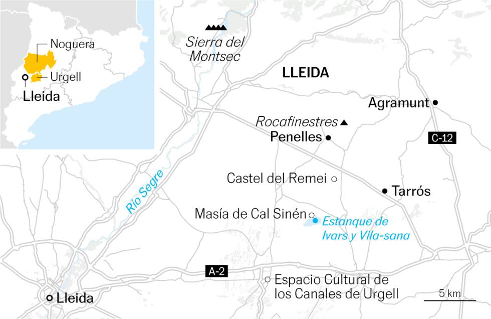 De turrones y grafitis en Lleida