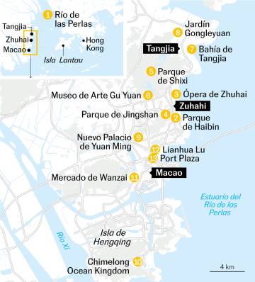 Zhuhai, un día en la Riviera china
