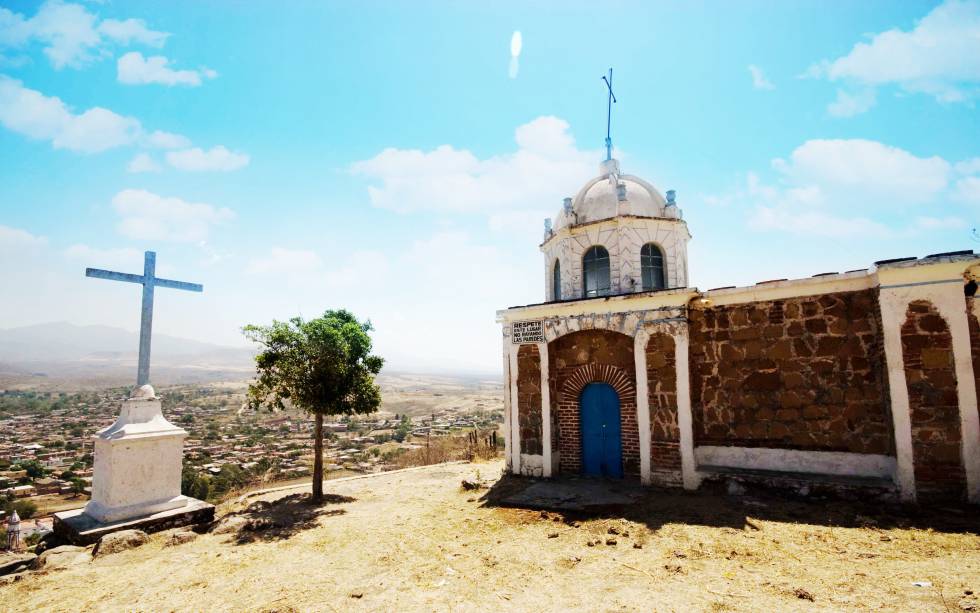 Vista del pueblo de San Gabriel.