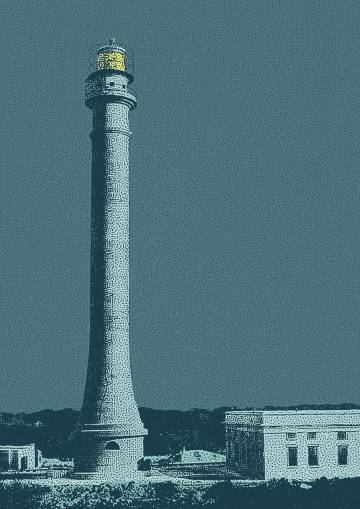 El faro de Navaza, situado en la isla caribeña homónima.