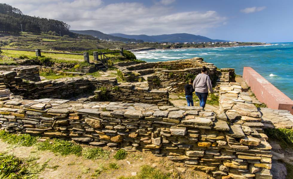 El castro de Fazouro, en Foz (Lugo).