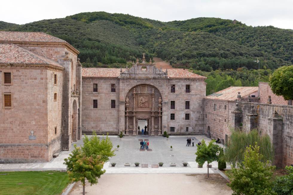 Monasterio de Yuso, en San Millán de la Cogolla.