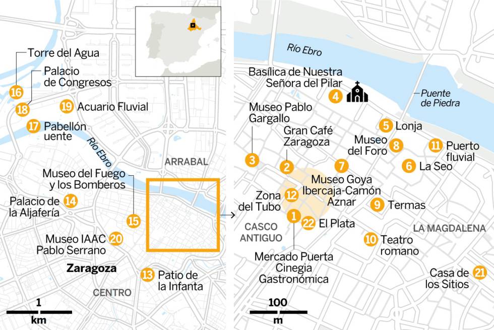 Zaragoza, donde se cruzan los caminos