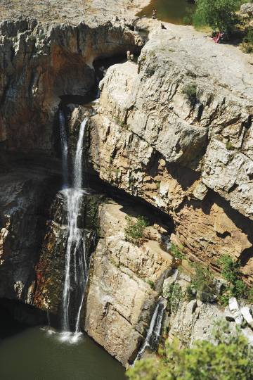 Paraje natural de la Cascada de Cimbarra.
