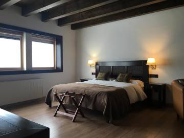 Una de las habitaciones de la Hosteria Toloriu 1848.