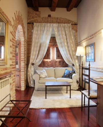 Una habitación del monasterio de San Zoilo, en Carrión de los Condes (Palencia).