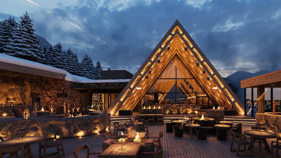 El local L’Abarset en Grandvalira (Andorra).