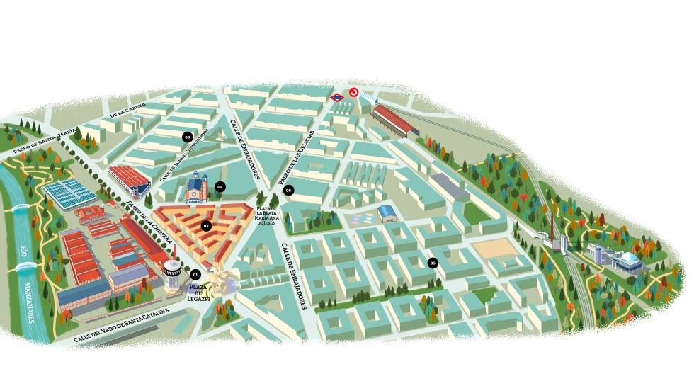 Legazpi, el nuevo barrio ‘gastro’ de Madrid