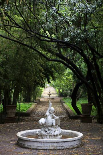 Jardín La Cónsula, en una finca que perteneció al antiguo cónsul de Prusia.
