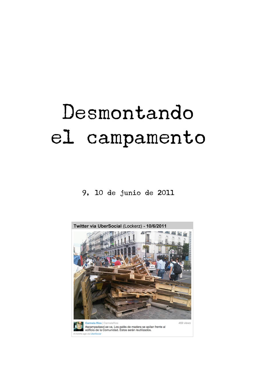 El #15m, en directo en twitter