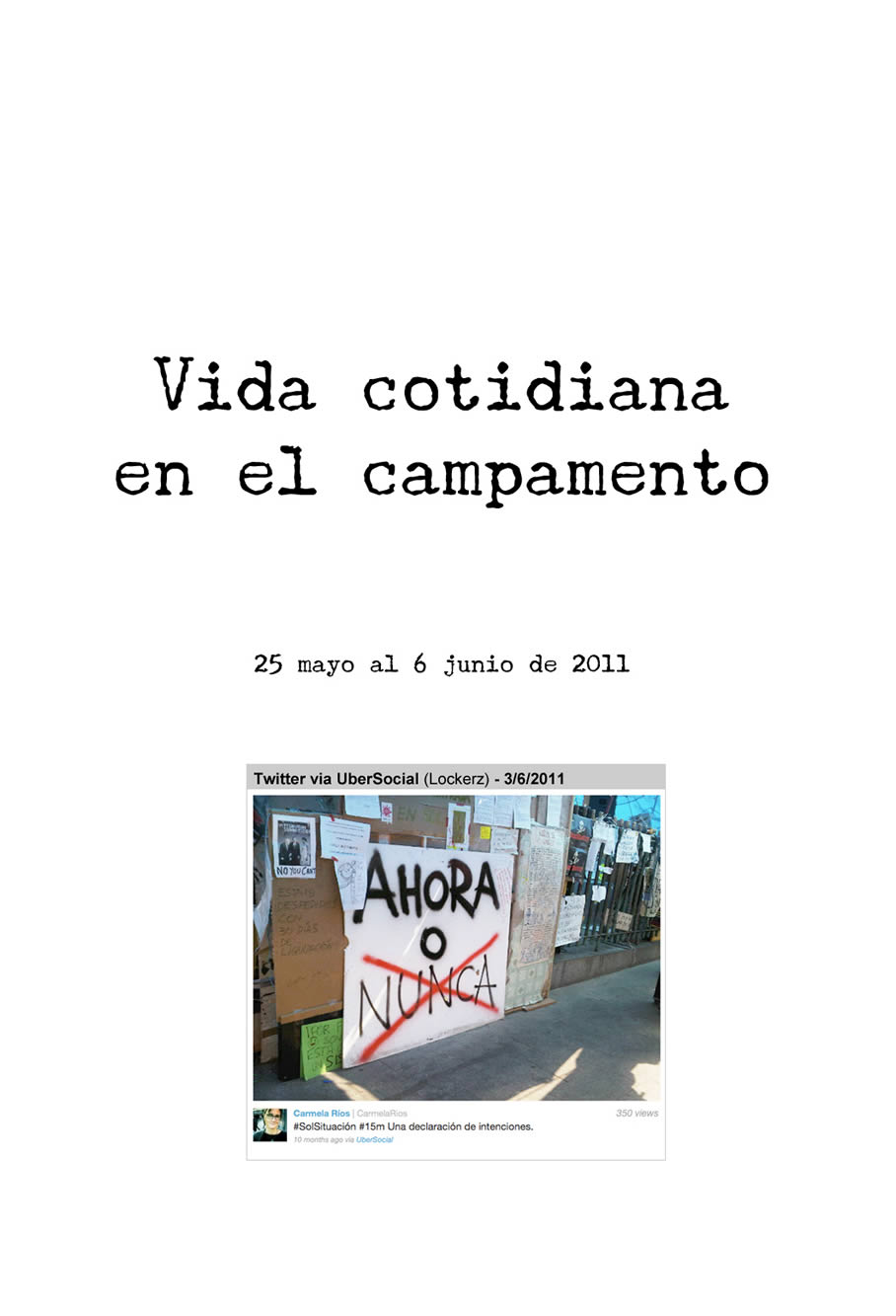 El #15m, en directo en twitter