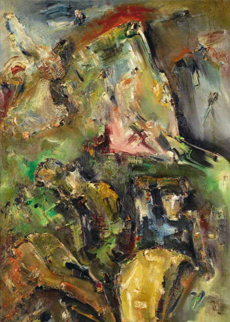 Composición (La oración en el huerto)