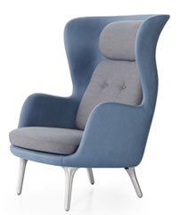 Sillón de orejas Ro JAIME HAYÓN PARA FRITZ HANSEN
