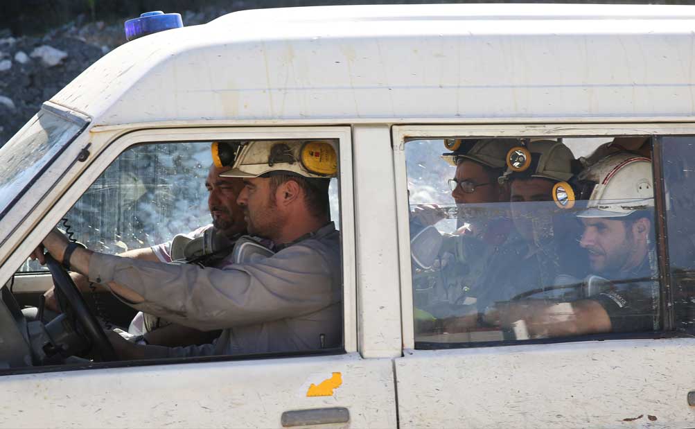 Transporte hasta las oficinas centrales de Aguasteñidas