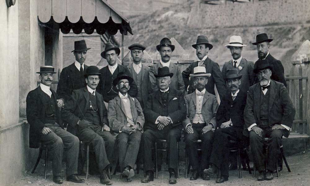 Patronal minera de Mazarrón en 1915