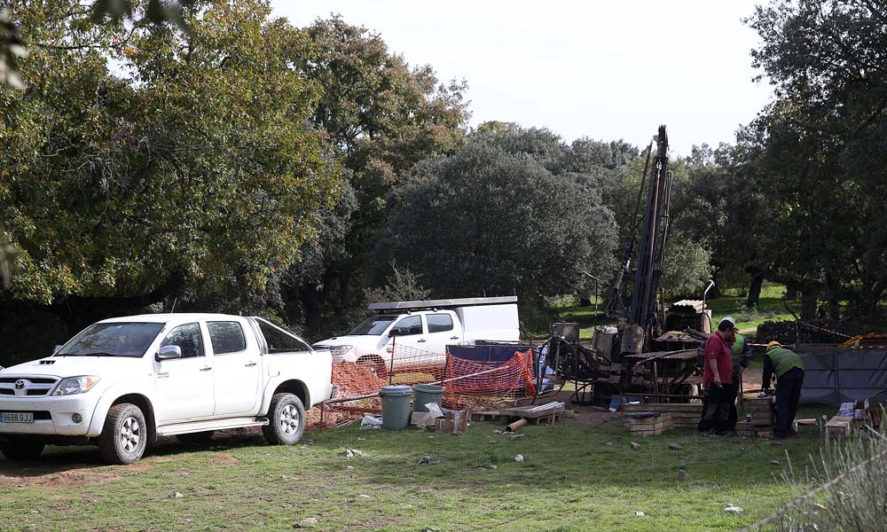 Trabajos de la empresa Berkeley en su proyecto de salmantino