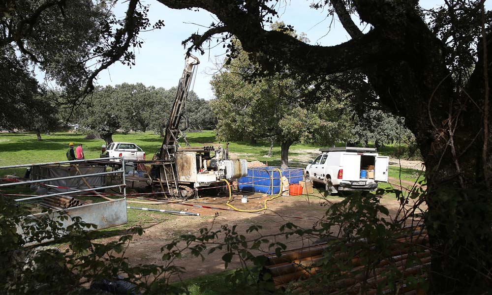 Trabajos de la empresa Berkeley en su proyecto de salmantino