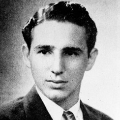 Fidel Castro, en la imagen del álbum de su colegio en 1945