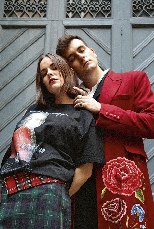 Paty Abrahamsson y Alejandro Gómez Palomo
