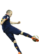 Iniesta en Sudáfrica 2010