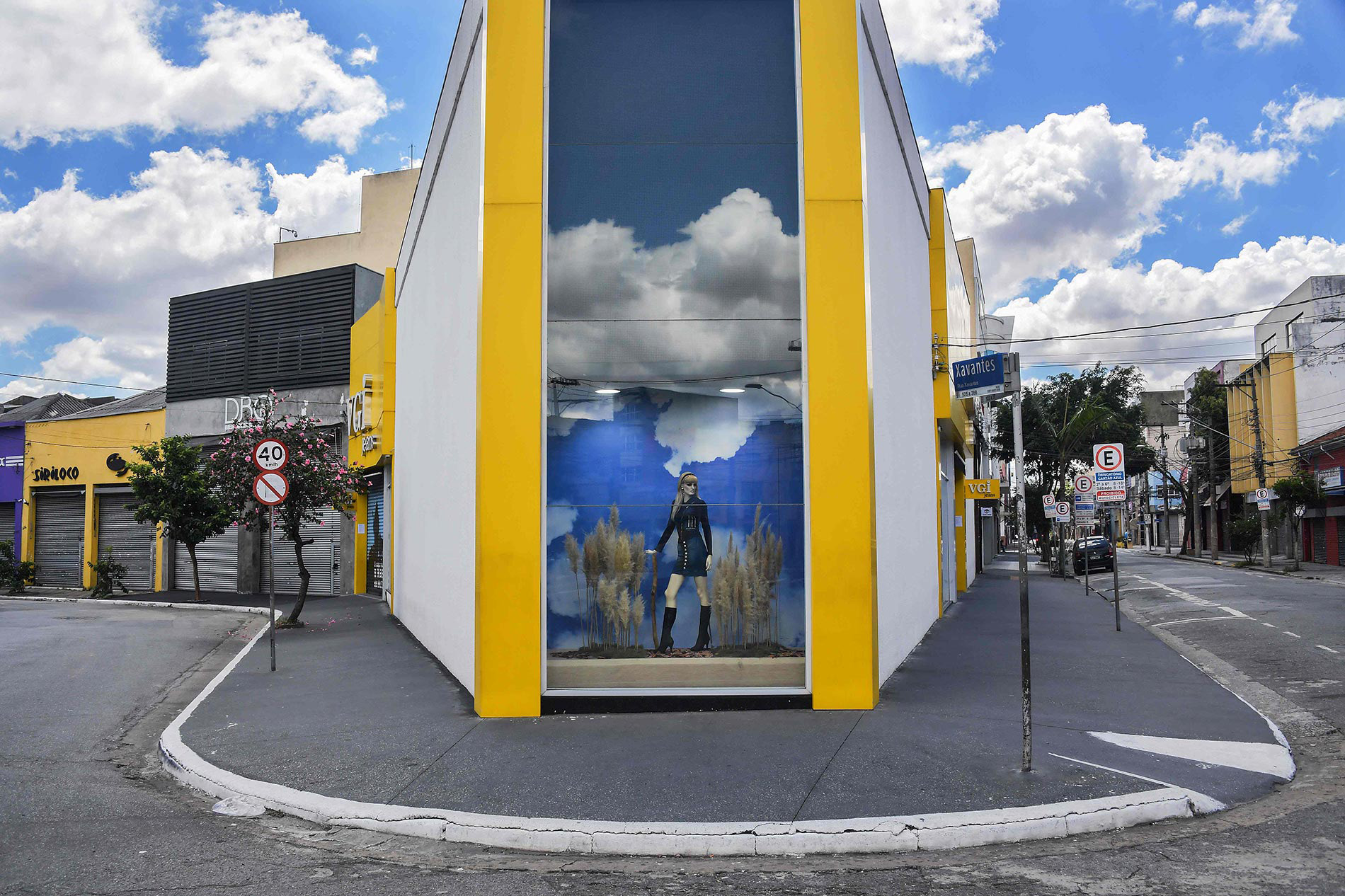 São Paulo. Zona comercial