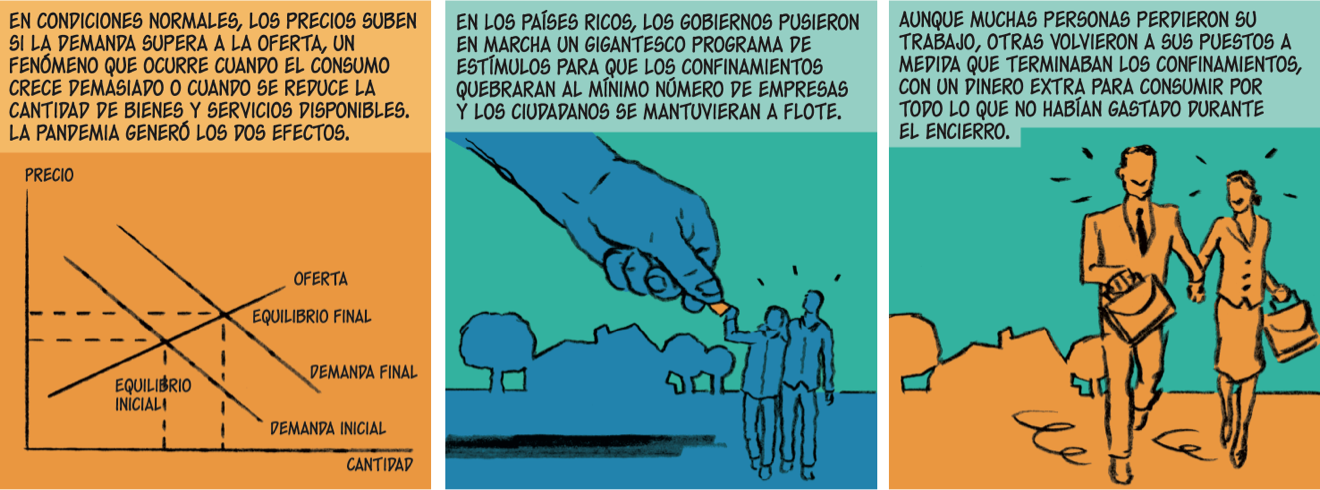 Diálogos de las viñetas: La ausencia de fósiles hace muy difícl, si no imposible, saber cómo se originaron los virus. Es verdad que no son nada sin las células, pero con ellas evolucionan y se reproducen... De hecho, la ciencia ni siquiera ha determinado aún si están vivos o no.