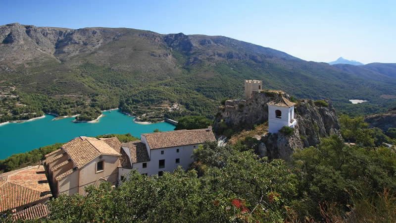 El Castell de Guadalest (Alicante)