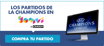 Todos los partidos de Liga de Campeones en Canal Plus
