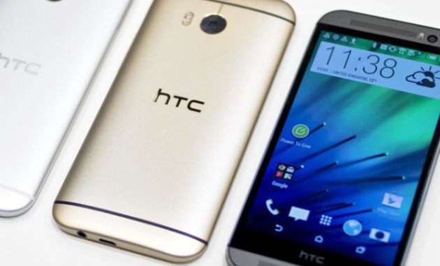 Tel&eacute;fonos de la compa&ntilde;&iacute;a taiwanesa HTC.