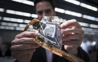 Pósters con sonido y chips para monitorizar el cerebro, en la sección más futurista dedicada al grafeno