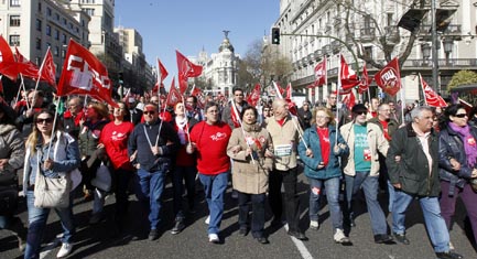 Arranca la manifestación en Madrid