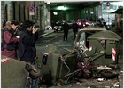 Una potente bomba causa destrozos junto al Ministerio de Interior en Roma