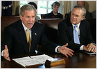 Bush insiste en vincular a Sadam con Al Qaeda pese a las conclusiones de la comisión del 11-S