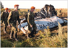 La policía rusa también encuentra restos de explosivos en el segundo avión siniestrado