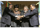 Evo Morales llega a un acuerdo con Argentina, Brasil y Venezuela para el precio del gas