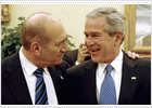 Olmert traslada a Bush la preocupación israelí por la amenaza nuclear de Irán