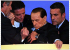 Berlusconi sufre un vahído mientras pronunciaba un discurso