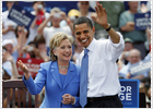 Hillary Clinton se perfila como la próxima secretaria de Estado en el Gobierno de Obama