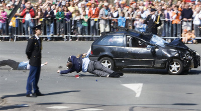 FOTOGALERIA: La secuencia del atropello (I)