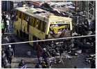 Una explosión en un autobús mata a tres personas en Damasco