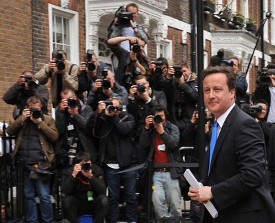 FOTOGALERIA: Cameron ofrece un pacto a los liberales