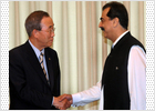 Ban Ki-moon en Pakistán: