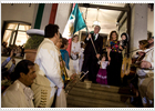 México grita su independencia en el centro de España