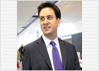 Ed Miliband, elegido líder de los laboristas británicos en sustitución de Gordon Brown Ed Miliband, elegido líder de los laboristas británicos en sustitución de Gordon Brown