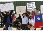 Una misa en honor de los 33 mineros de Chile termina en protesta contra el Gobierno